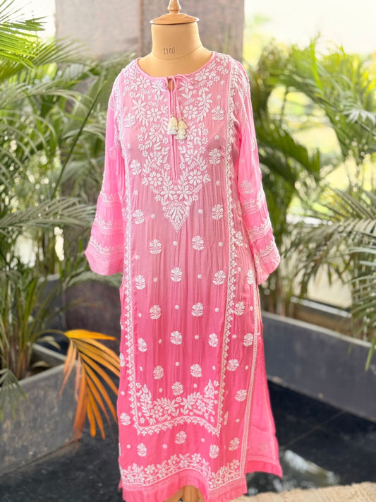 Fabric - Modal Satin Silk Kurta