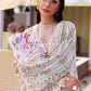 Maria B Elegant Floral Embroidered Pakistani Lawn Suit – Blue