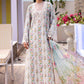 Maria B Elegant Floral Embroidered Pakistani Lawn Suit – Blue
