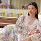 Maria B Elegant Floral Embroidered Pakistani Lawn Suit – Blue