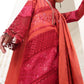 3 Piece Unstitched Embroidered Lawn Suit