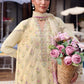 Maria B Pastel Yellow 3 Piece Unstitched Embroidered Lawn Suit