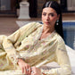 Maria B Pastel Yellow 3 Piece Unstitched Embroidered Lawn Suit
