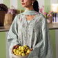 Maria B Designer Mint Green Lawn 3 Piece Unstitched Suit