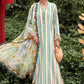 Maria B Multicolor Striped 3 Piece Unstitched Embroidered Lawn Suit