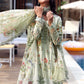 Maria B Sage Floral 3 Piece Unstitched Embroidered Lawn Suit