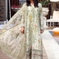Maria B Sage Floral 3 Piece Unstitched Embroidered Lawn Suit