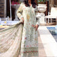 Maria B Sage Floral 3 Piece Unstitched Embroidered Lawn Suit