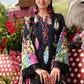 Maria B Luxury Black Embroidered Lawn Suit with Floral Dupatta