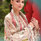 Maria B Pastel Floral 3 Piece Unstitched Embroidered Lawn Suit