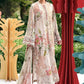 Maria B Pastel Floral 3 Piece Unstitched Embroidered Lawn Suit