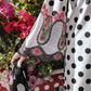 Maria B Black & White Polka Dot 3 Piece Unstitched Embroidered Lawn Suit