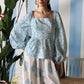 Maria B Luxury Blue Printed Lawn Suit with Dupatta – 3 Piece