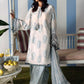 Maria B Luxury Blue Printed Lawn Suit with Dupatta – 3 Piece