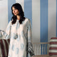 Maria B Luxury Blue Printed Lawn Suit with Dupatta – 3 Piece