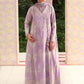 Maria B Premium Lilac Embroidered Lawn 3 Piece Unstitched Suit with Printed Dupatta