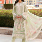 Maria B Mint Green Floral 3 Piece Unstitched Embroidered Lawn Suit