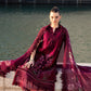 Maria B Maroon Embroidered 3 Piece Unstitched Luxury Lawn Suit