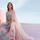 Maria B Pastel Chevron 3 Piece Unstitched Embroidered Lawn Suit