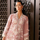 Maria B 3 Piece Unstitched Embroidered Lawn Karandi Suit Blush Pink Grace