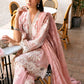 Maria B 3 Piece Unstitched Embroidered Lawn Karandi Suit Blush Pink Grace