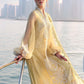Maria B Pastel Yellow Luxury 3 Piece Unstitched Embroidered Lawn Suit