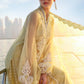Maria B Pastel Yellow Luxury 3 Piece Unstitched Embroidered Lawn Suit