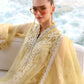 Maria B Pastel Yellow Luxury 3 Piece Unstitched Embroidered Lawn Suit