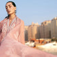 3 Piece Unstitched Embroidered Organza Suit