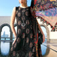 Maria B Black Floral Luxury 3 Piece Unstitched Embroidered Lawn Suit