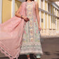 Maria B Pastel Mint Pink 3 Piece Unstitched Embroidered Lawn Suit