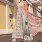 Maria B Pastel Mint Pink 3 Piece Unstitched Embroidered Lawn Suit