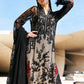 Maria B Black Luxury 3 Piece Unstitched Embroidered Lawn Suit