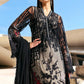 Maria B Black Luxury 3 Piece Unstitched Embroidered Lawn Suit