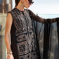 Maria B Black Luxury 3 Piece Unstitched Embroidered Lawn Suit