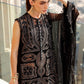 Maria B Black Luxury 3 Piece Unstitched Embroidered Lawn Suit