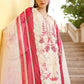 3 Piece Unstitched Embroidered Jacquard Lawn Suit