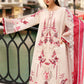 Maria B Ivory Pink 3 Piece Unstitched Embroidered Lawn Suit