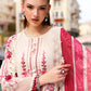 Maria B Ivory Pink 3 Piece Unstitched Embroidered Lawn Suit