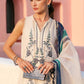 Maria B Luxury Blue Embroidered Lawn Suit with Chiffon Dupatta