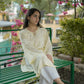 Lemon Yellow Chikankari Muslin Kurta