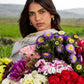 Unstitched Luxury Lawn Woven Net Suit