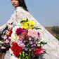 Unstitched Luxury Lawn Woven Net Suit