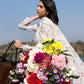 Unstitched Luxury Lawn Woven Net Suit
