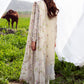 Unstitched Luxury Lawn Woven Net Suit