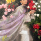 Unstitched Luxury Lawn Woven Net Suit