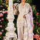 Unstitched Luxury Lawn Woven Net Suit