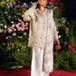 Unstitched Luxury Lawn Woven Net Suit