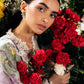 Unstitched Luxury Lawn Woven Net Suit