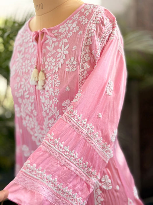 Fabric - Modal Satin Silk Kurta